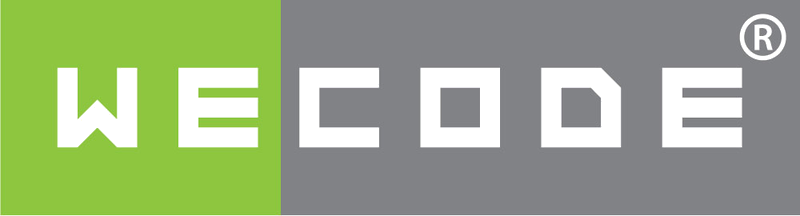 wecode colour logo transparent